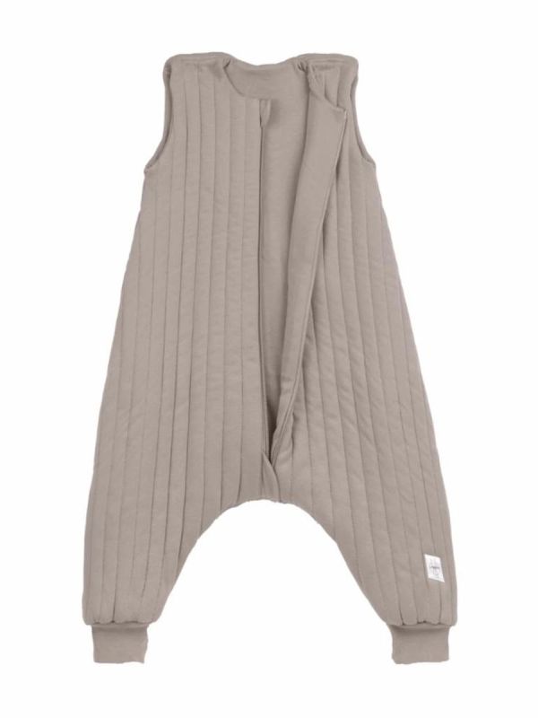 LÄSSIG Sleepsuit 2.5 TOG – sleeping bag with legs, Taupe