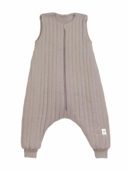 LÄSSIG Sleepsuit 2.5 TOG – sleeping bag with legs, Taupe