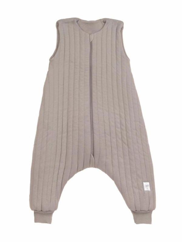 LÄSSIG Sleepsuit 2.5 TOG – sleeping bag with legs, Taupe