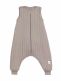 LÄSSIG Sleepsuit 2.5 TOG – sleeping bag with legs, Taupe