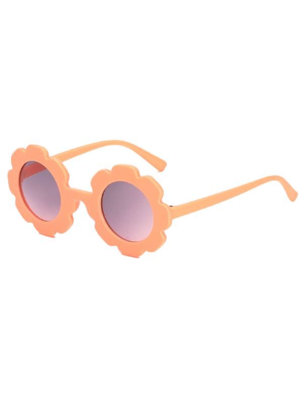 Kids sunglasses Flower, peach