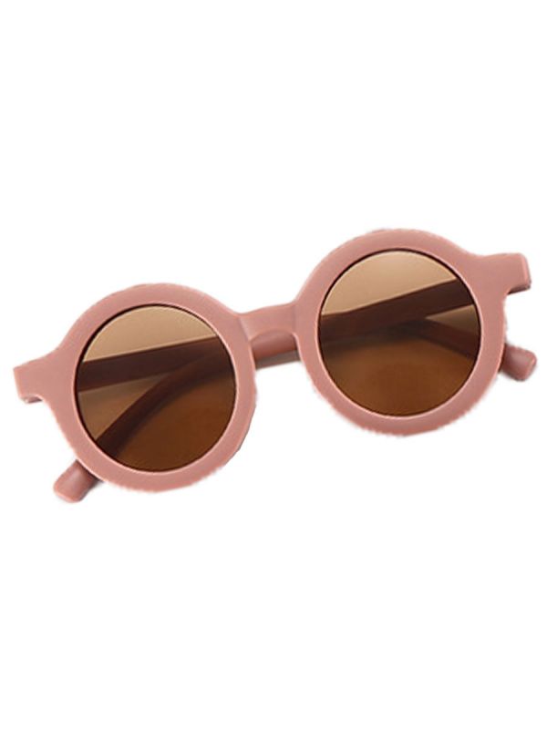 Kids sunglasses Round, coffee