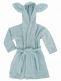 Bath robe 1-2y, rabbit ice blue