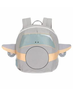 Children's Backpack Lässig - Flygplan grey