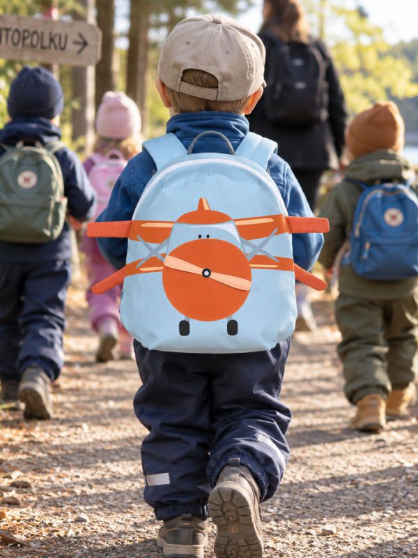 Children's Backpack Lässig - Flygplan