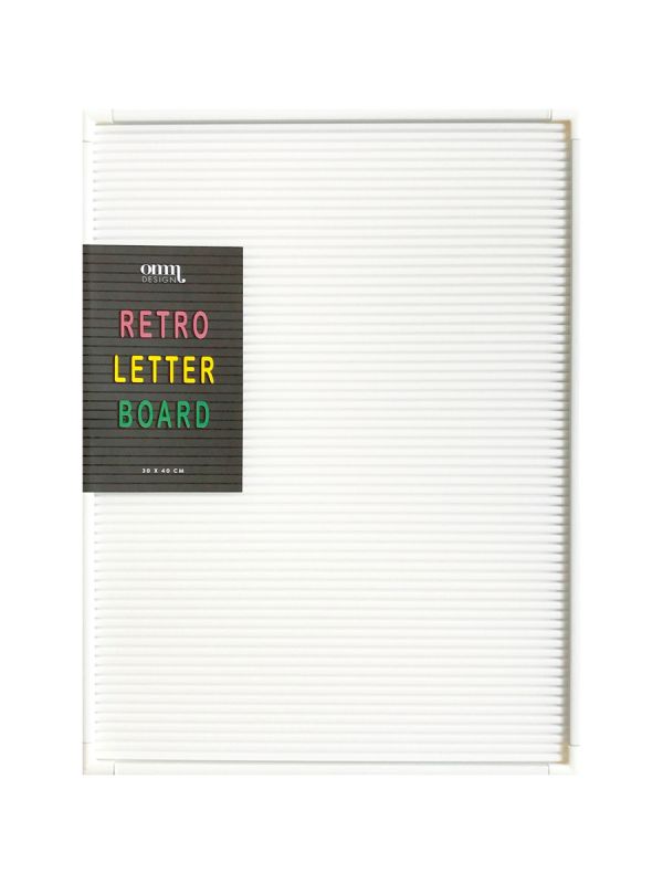 Changeable Letter Board (white)