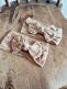 Wide bow headband for baby 2-pack