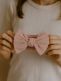 Wide bow headband for baby 3-pack, roses