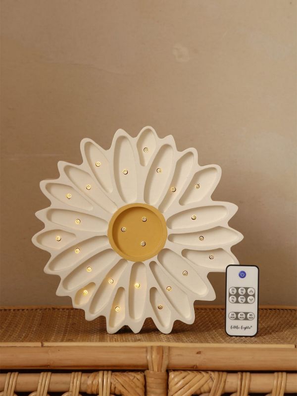 Little Lights Night light, Daisy White