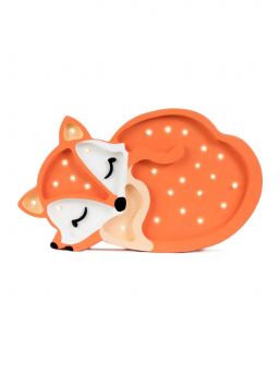Little Lights Night Light, Fox Wild Orange