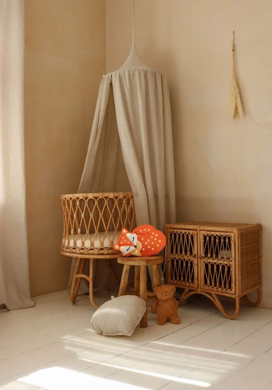 Little Lights Night Light, Fox Wild Orange