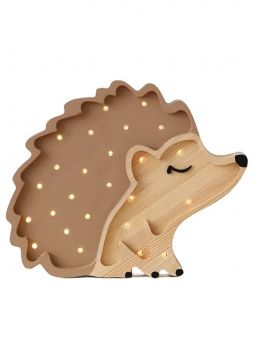 Little Lights Night light, Hedgehog Autumn Brown