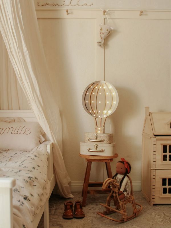 Little Lights Night light, Hot Air Balloon, Cappucino