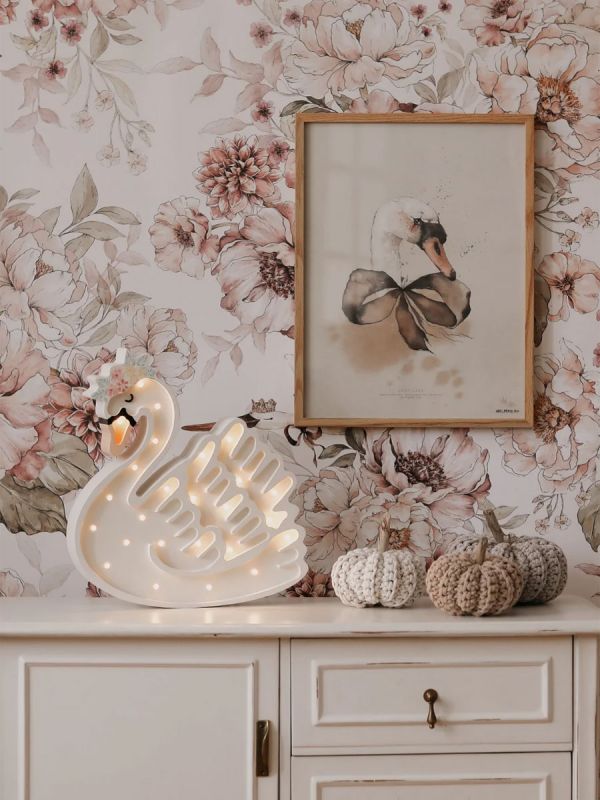 Little Lights Night Light, Swan