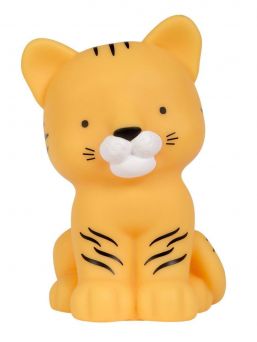 A LITTLE LOVELY COMPANY  This little tiger is oh so lovely and is right at home on your little one’s nightstand. The light glows softly and helps your little one fall asleep.