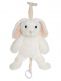Teddykompaniet Lollan bunny musical mobile with beautiful melody. Adorable bunny with a drawstring for a beautiful melody.