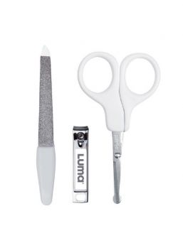 Luma baby nail care set. Cutting of the baby's nails prevents the baby from scratching the skin, especially on the face and eyes. It is recommended to cut the baby's nails at least once a week.