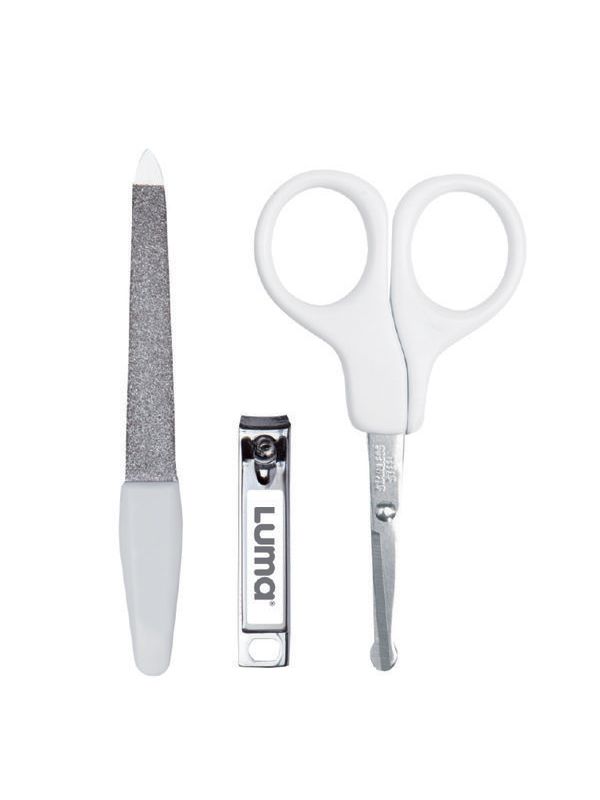 Luma baby nail care set. Cutting of the baby's nails prevents the baby from scratching the skin, especially on the face and eyes. It is recommended to cut the baby's nails at least once a week.