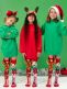 MADMIA Funny Reindeer and Elf Christmas Socks