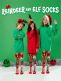 MADMIA Funny Reindeer and Elf Christmas Stockings