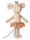 Maileg mouse in a box - princess with tutu and crown