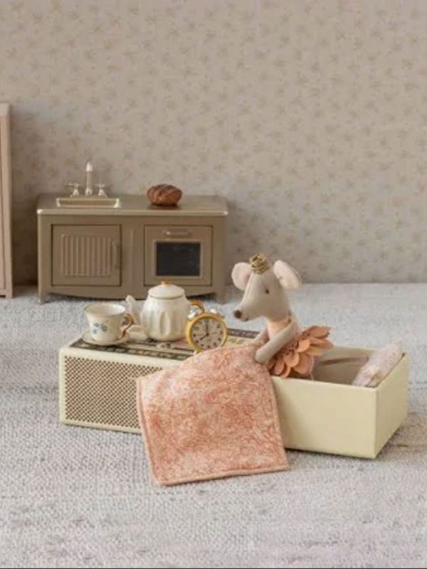 Maileg mouse in a box - princess with tutu and crown