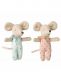 Maileg mouse in a box - baby twins in their own sleeping bags