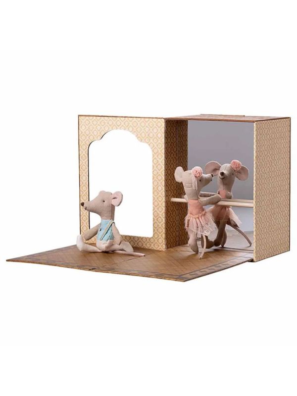 Maileg Dance Studio and Ballerina Mice – a lovely mouse house and dance set for children