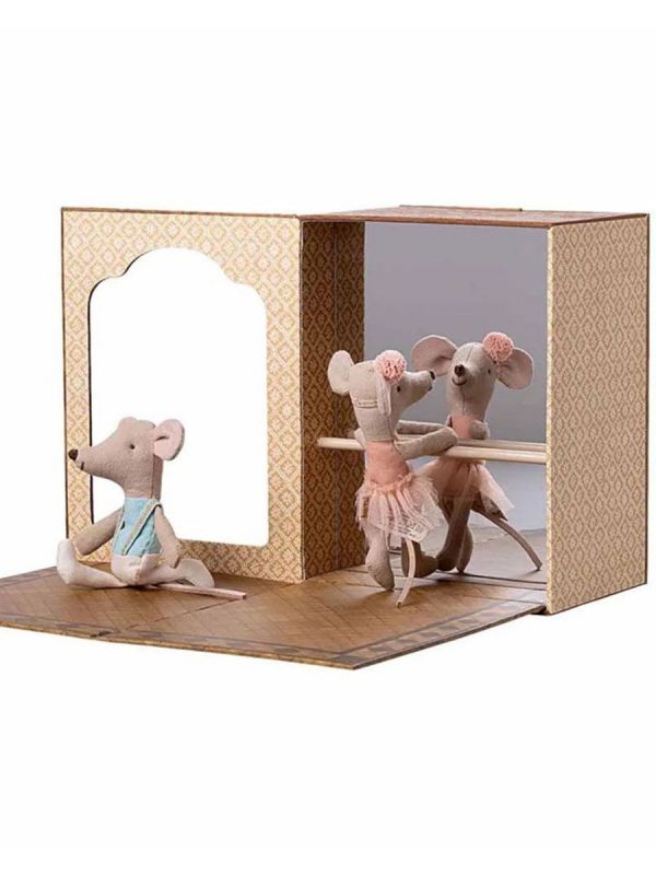Maileg Dance Studio and Ballerina Mice – a lovely mouse house and dance set for children