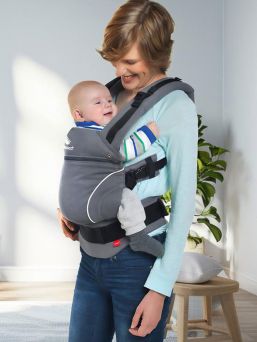 Manduca First Baby Carrier - Dark Grey