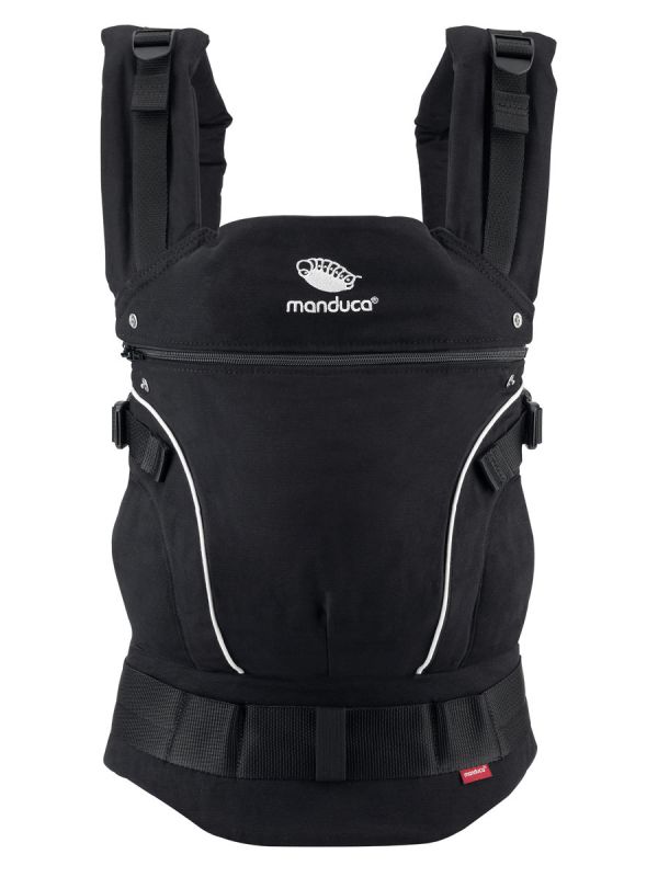 Manduca First PureCotton Baby Carrier - Night Black