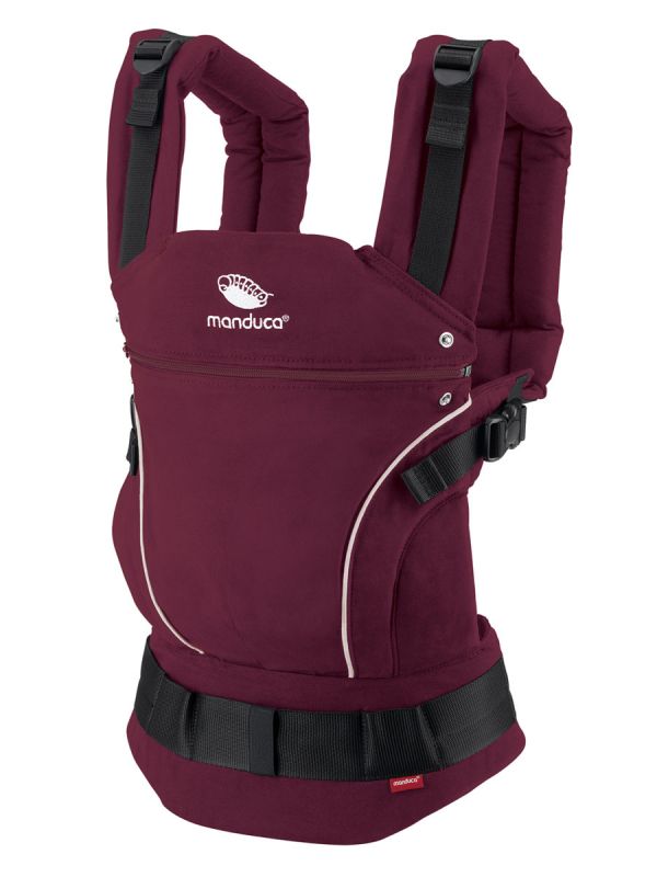 Manduca First PureCotton Baby Carrier - Berry