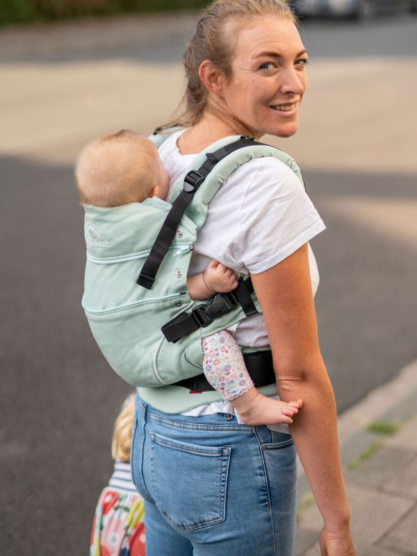 Manduca First PureCotton Baby Carrier - Mint