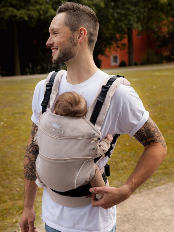Manduca - First PureCotton Baby Carrier - Powder