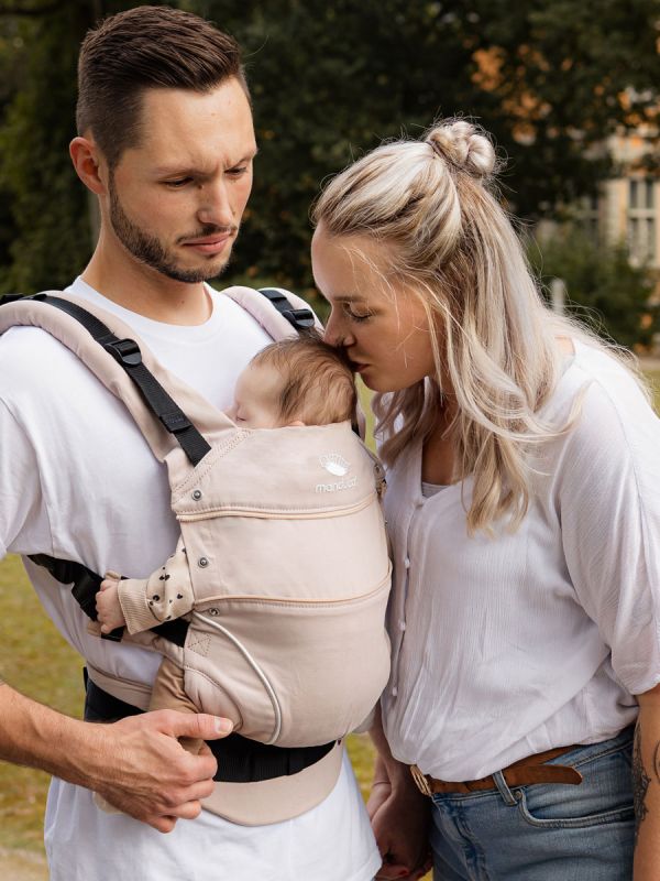 Manduca - First PureCotton Baby Carrier - Powder