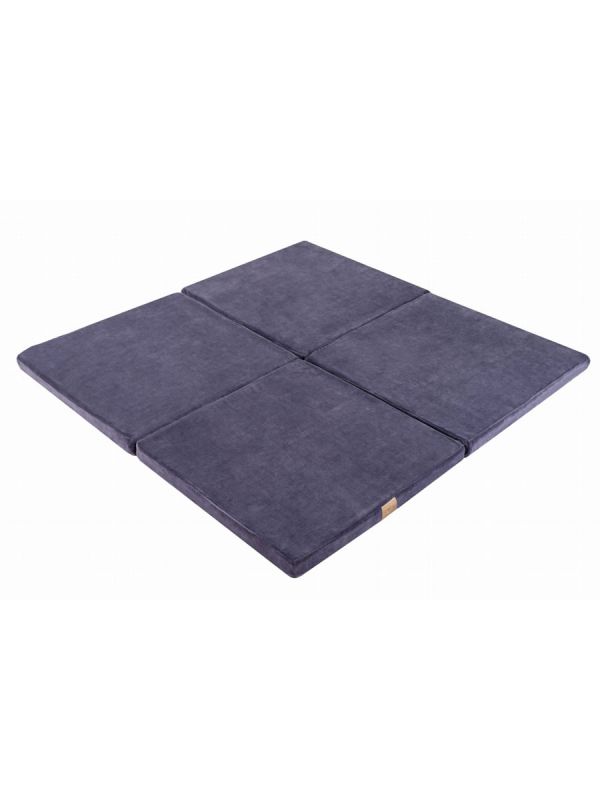 Square Foam Play Mat for Children, gray-blue