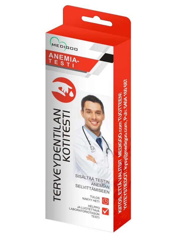 Anemia test iron deficiency 1 pc | MediGoo
