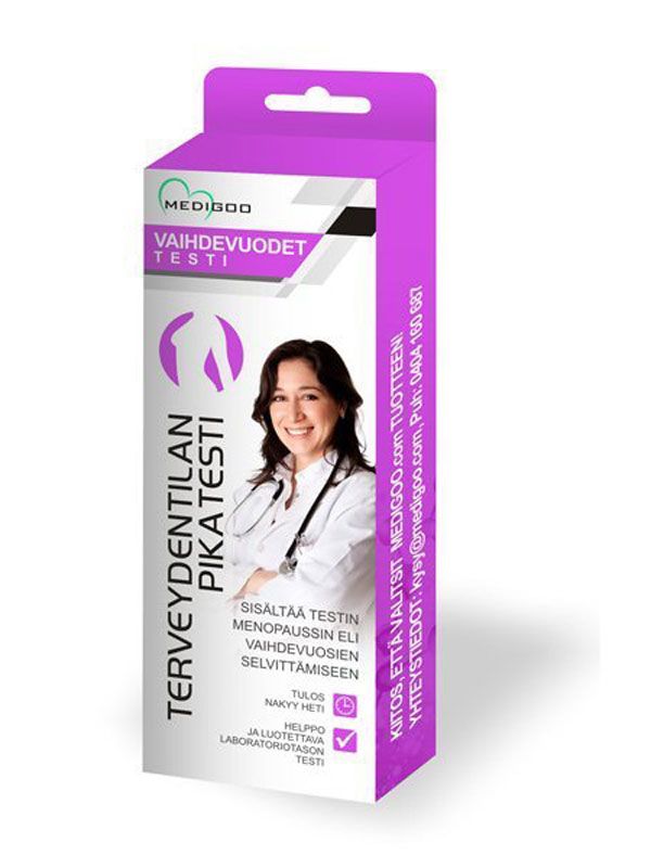 Medigoo fertility test for a woman to help find out your fertility and whether menopause has already begun. The approach of menopause makes it difficult to get pregnant.