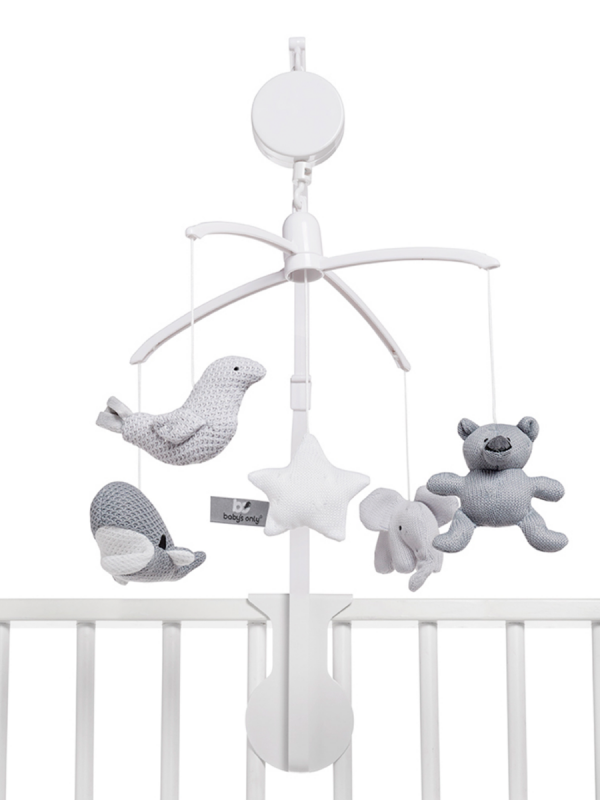 Baby´s Only - Musical mobile - Grey