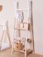 This cute storage basket Childhome Teddy is very suitable for storing various things such as toys, clothes and other things. The storage basket has an ideal size to place on a chest of drawers for example.