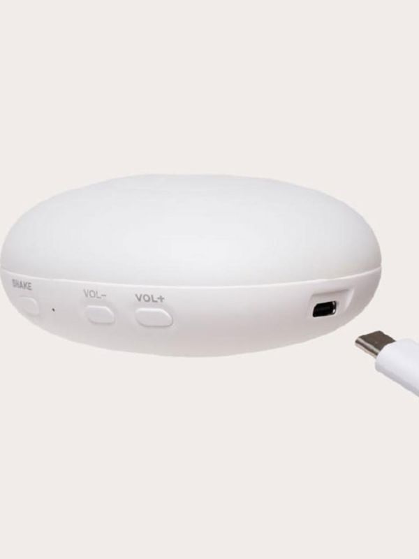 Moonie Seal 2.0 - white noise soothes the child for sleep, polar