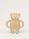 Moonie Natral rubber teether, sand