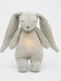 Moonie The Humming Friend - soothe a child for sleep, gray natur