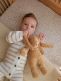 Moonie The Humming Friend - soothe a child for sleep, cappuccino natur
