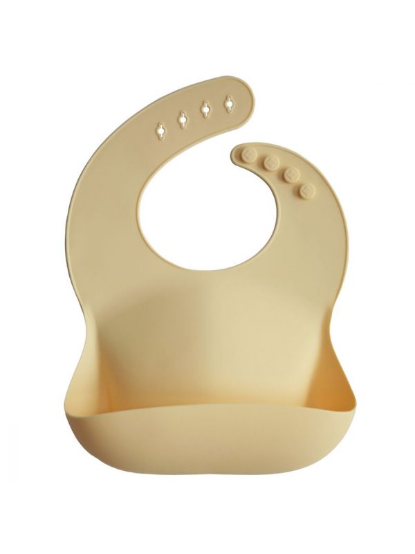 Mushie silicone bib (sunshine)