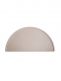 Mushie silicone place mat. The place mat stays firmly on the table and keeps the dishes and mess in one place.
