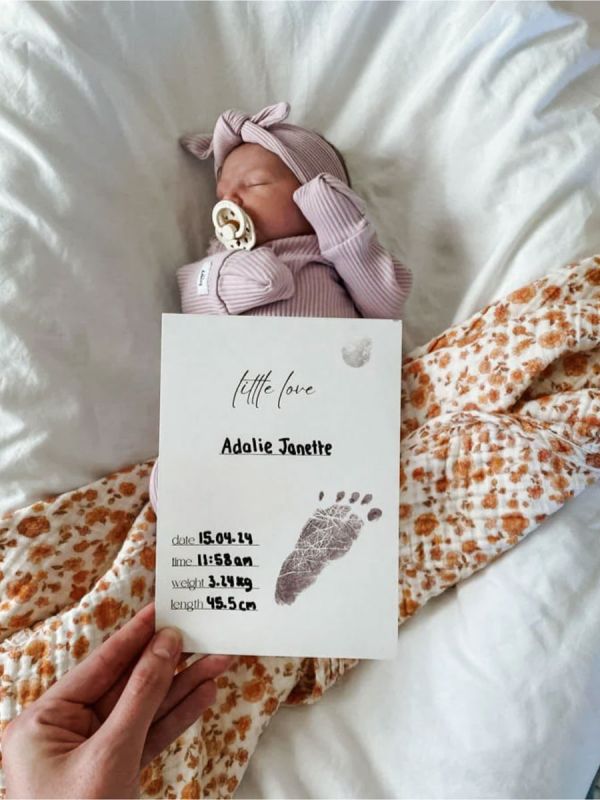 Inkless Milestone Cards, 14pcs