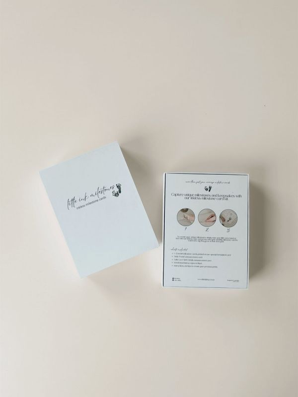 Inkless Milestone Cards, 14pcs