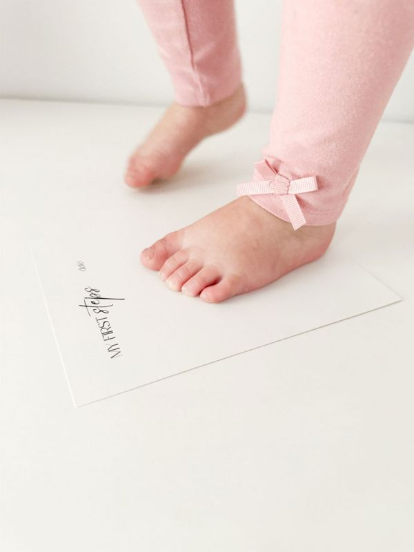 My First Steps inkless footprint kit – a keepsake for your baby book