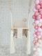 Teddy bear baby swing, beige
